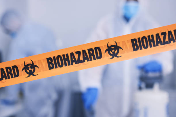 Professional Infectious Disease Decontamination technician working in Macatawa, MI